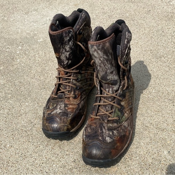 MEN’S~CABELA’S~CAMO HUNTING BOOTS~SIZE 8-D~GOOD USED CONDITION~G22 - Picture 4 of 7